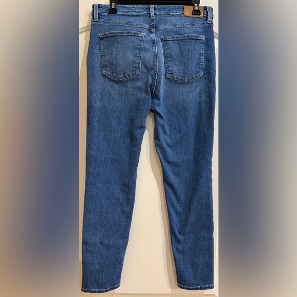 Ralph Lauren Women's Blue High Rise Skinny Jeans - Picture 2 of 8